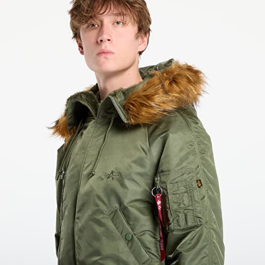 Jackets Alpha Industries N-2B Heritage Sage-Green (100105-01