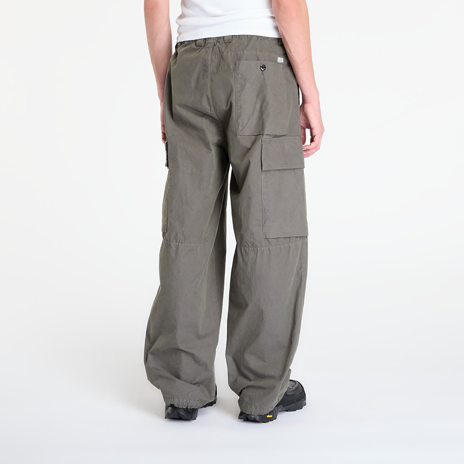 Housut C.P. Company Microreps Boxy Cargo Pants Gunmetal Grey