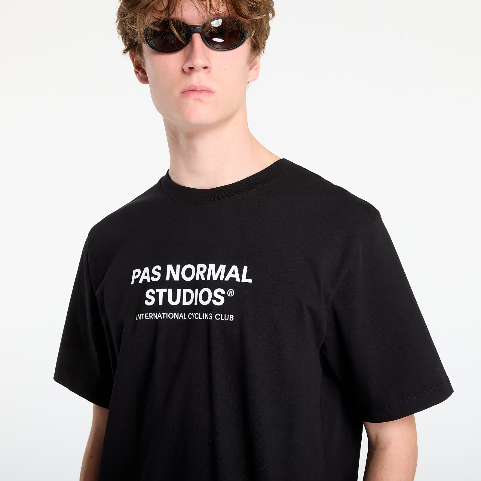 Men's T-shirts Pas Normal Studios Off-Race Logo T-Shirt Black