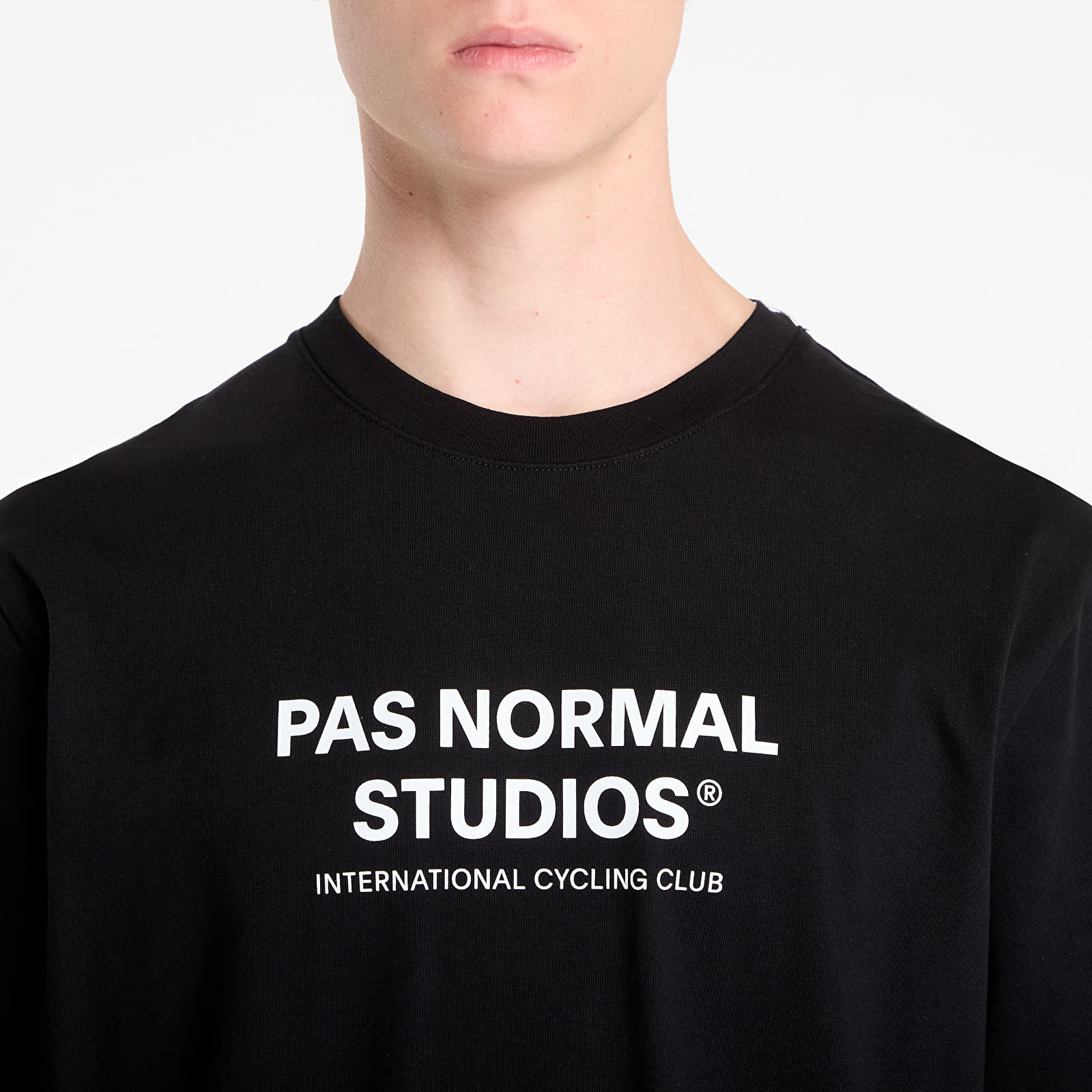 Men's T-shirts Pas Normal Studios Off-Race Logo T-Shirt Black