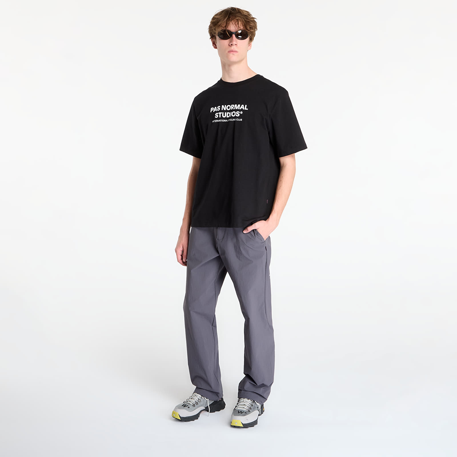Men's T-shirts Pas Normal Studios Off-Race Logo T-Shirt Black