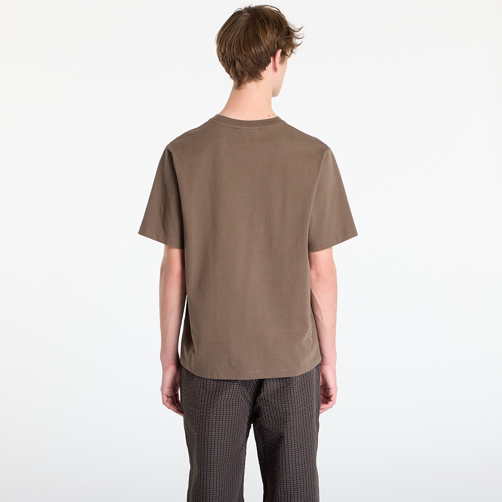 Miesten T-paidat Pas Normal Studios Off-Race T-Shirt UNISEX Ash Brown