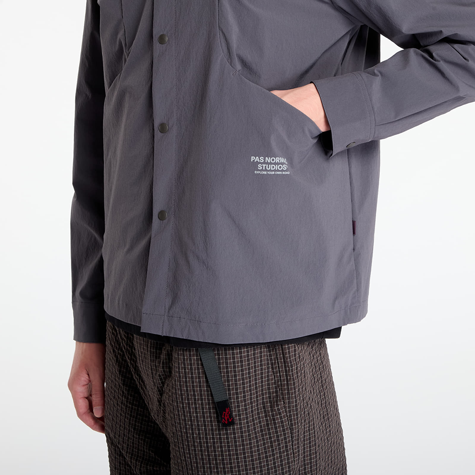Moške majice  Pas Normal Studios Off-Race Tech Overshirt UNISEX Steel