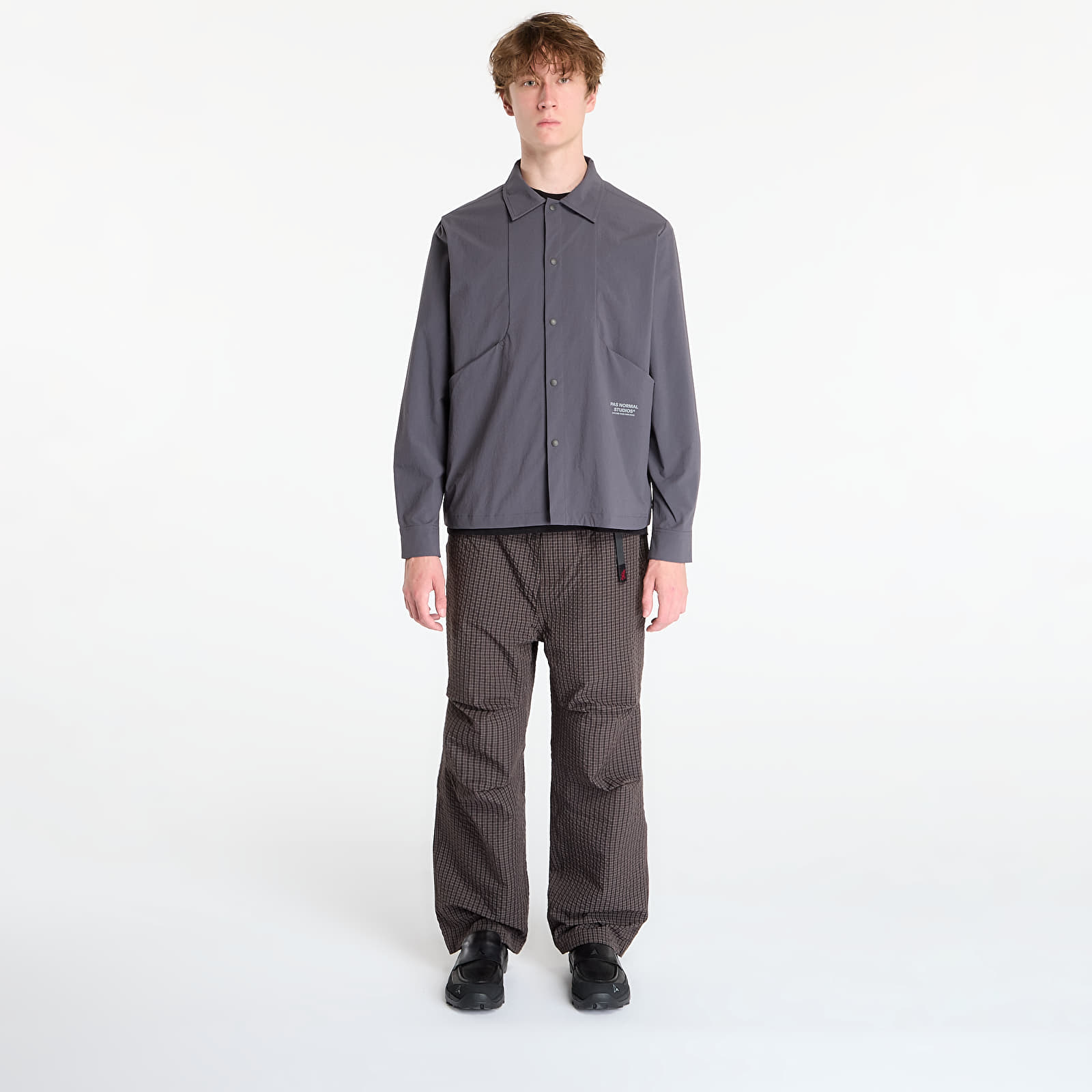 Moške majice  Pas Normal Studios Off-Race Tech Overshirt UNISEX Steel