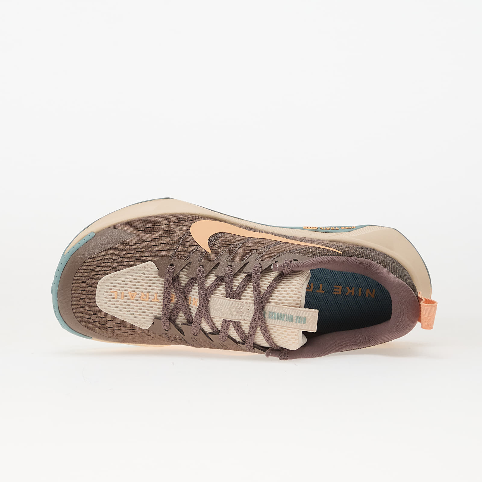 Дамски кецове и обувки Nike W Reactx Wildhorse 10 Mink Brown/ Orange Chalk-Cave Stone-Cannon-Pearl White