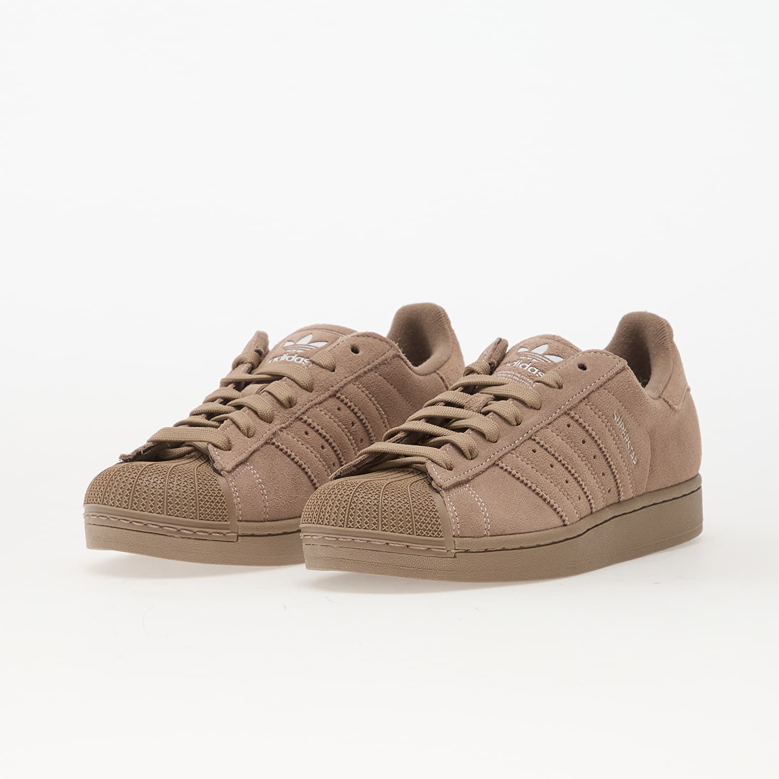 Мъжки кецове и обувки adidas Superstar II Chalk Brown/ Chalk Brown/ Chalk Brown