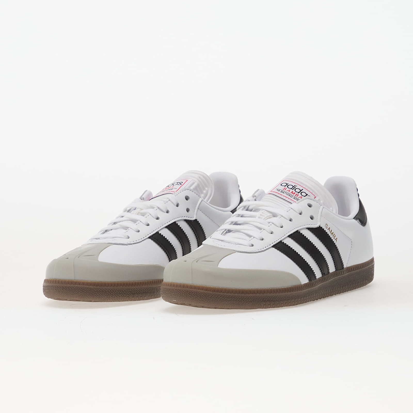Мъжки кецове и обувки adidas x Bape Samba Ftw White/ Core Black/ Gum5