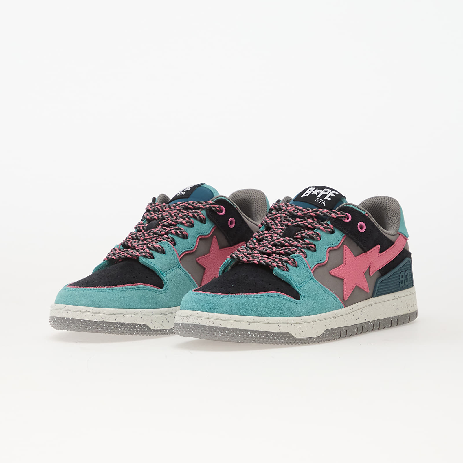 Мъжки кецове и обувки A BATHING APE Bape Sk8 Sta 1 M2 Blue