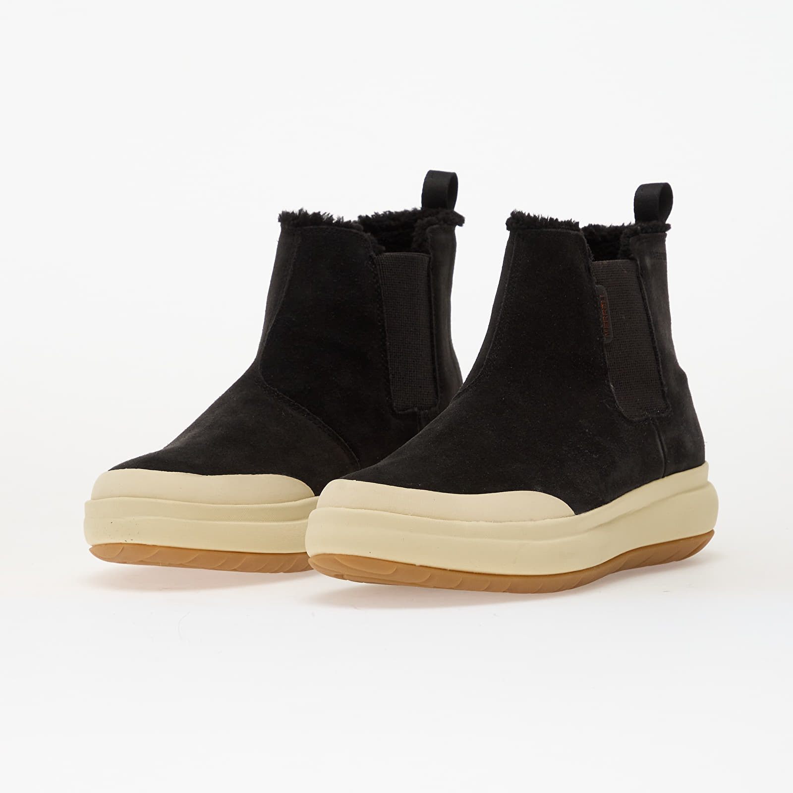 Miesten kengät Merrell Marquette Thermo Pull On Wp Black