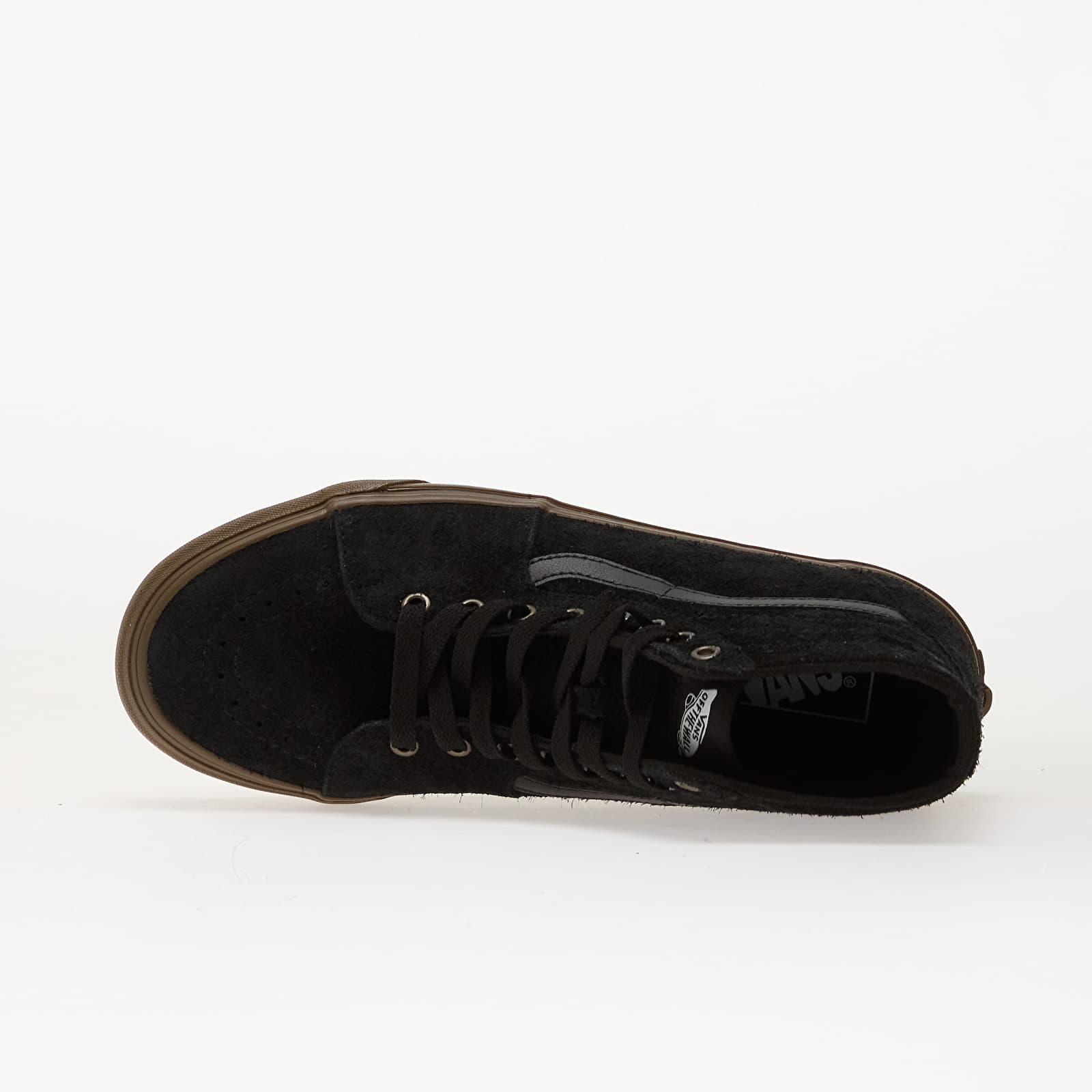 Buty męskie Vans SK8-Hi Tapered Hairy Suede Black/ Gum