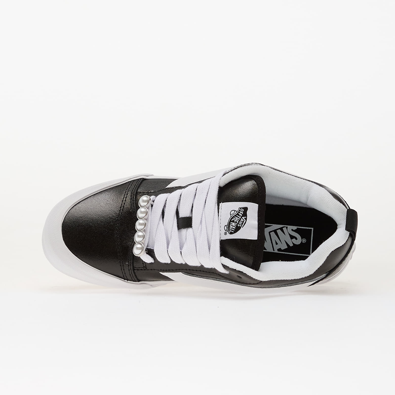 Men's shoes Vans Knu Skool Metallic Leather Black