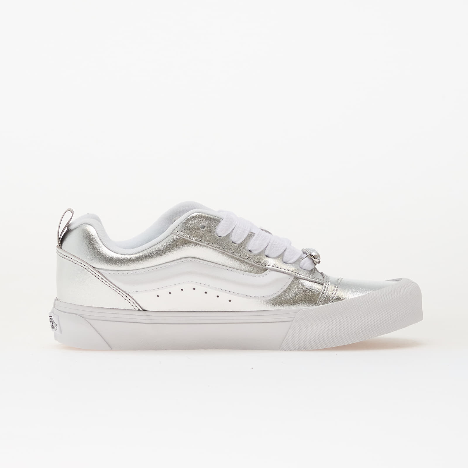 Мъжки кецове и обувки Vans Knu Skool Metallic Leather Silver