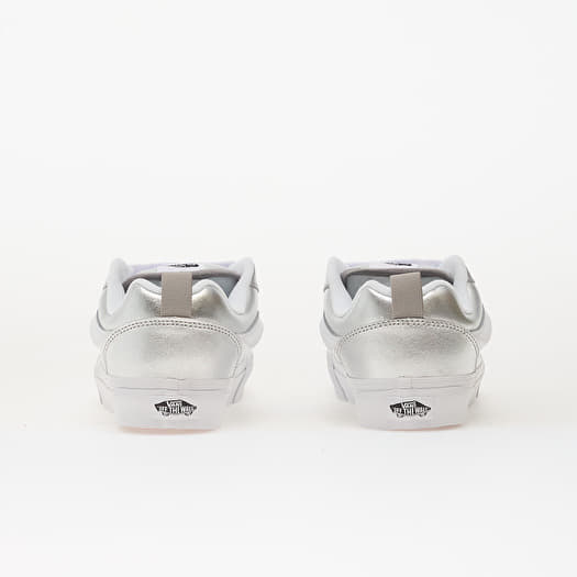 Vans Knu Skool Metallic Leather Silver | Footshop