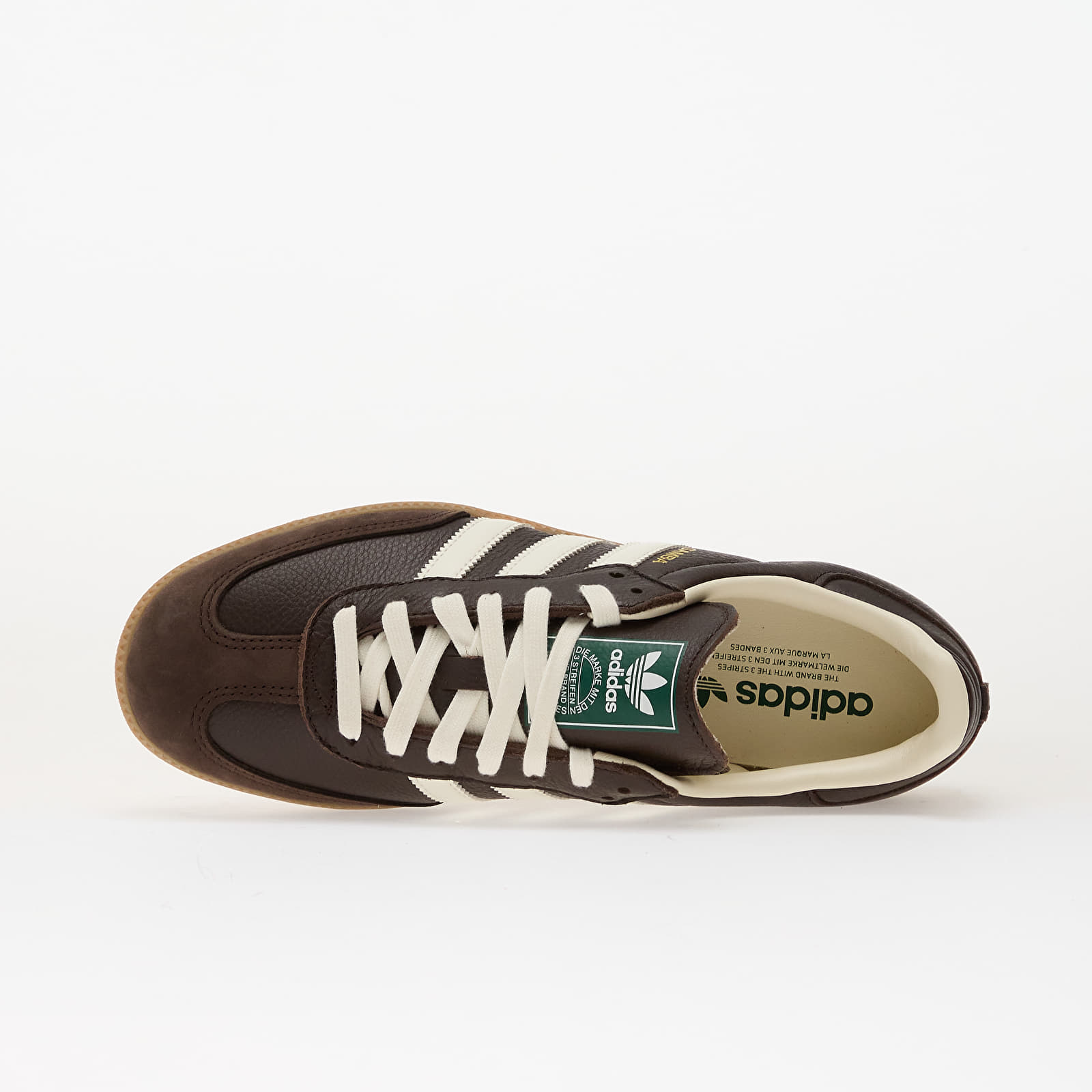 Herren Sneaker und Schuhe adidas Samba Og Dark Brown/ Off White/ Gum4