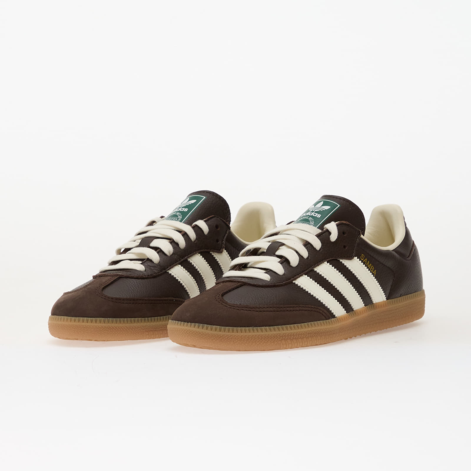 Herren Sneaker und Schuhe adidas Samba Og Dark Brown/ Off White/ Gum4