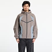 Nike Tech Men's Dri-FIT Woven Color-Block Windrunner Loose Jacket Cave Stone/ Cool Grey/ Black