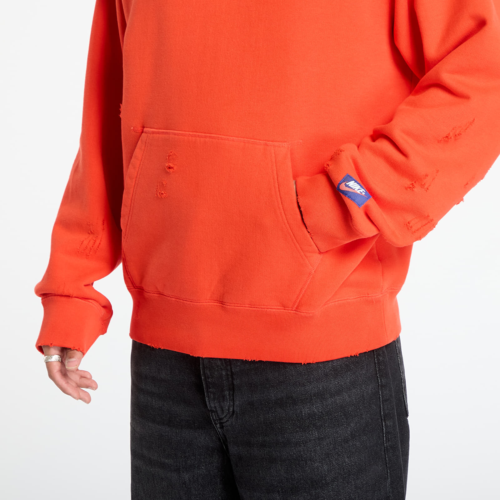 Sweatjacken und Sweatshirts Jordan Rare Air Men's Fleece Pullover Hoodie Chile Red