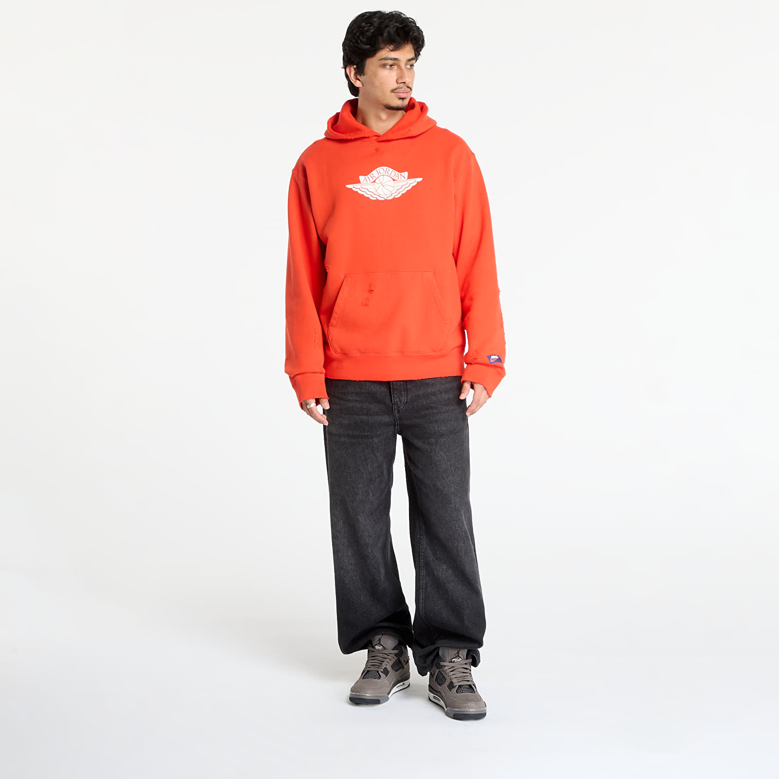 Sweatjacken und Sweatshirts Jordan Rare Air Men's Fleece Pullover Hoodie Chile Red