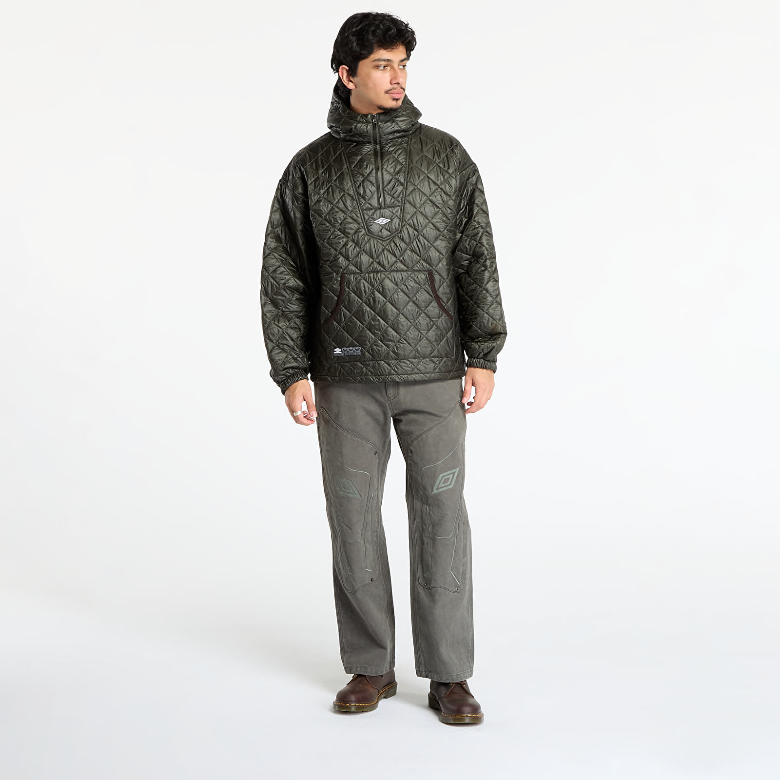 Takit Umbro Masked Diamond Anorak Dark Olive