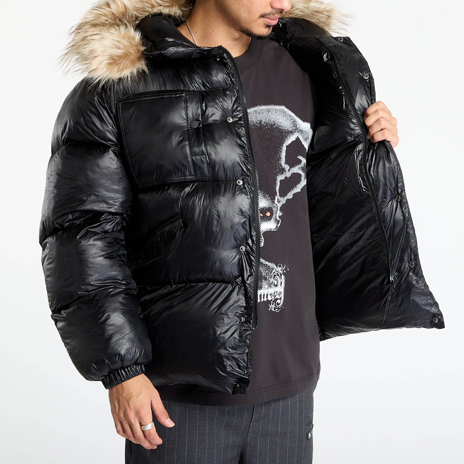Jackets Umbro Duemila Puffer Black