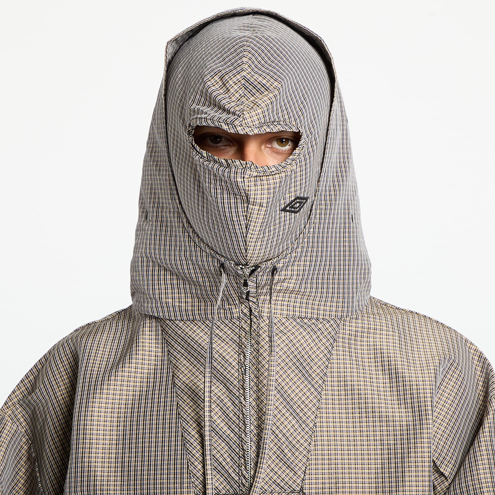 Takit Umbro Masked Check Anorak Beige/ Black
