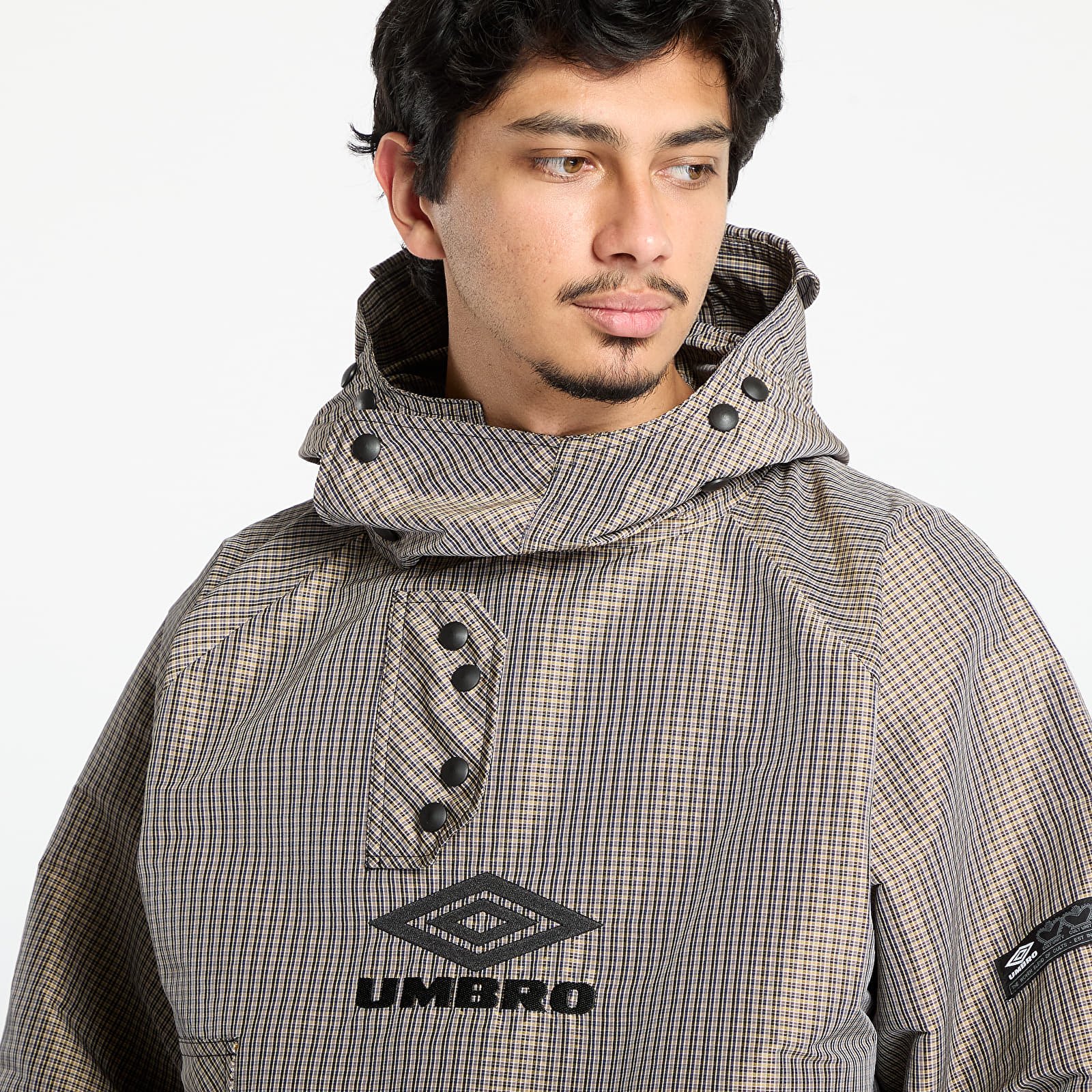 Jakne  Umbro Smock Check Anorak Beige/ Black
