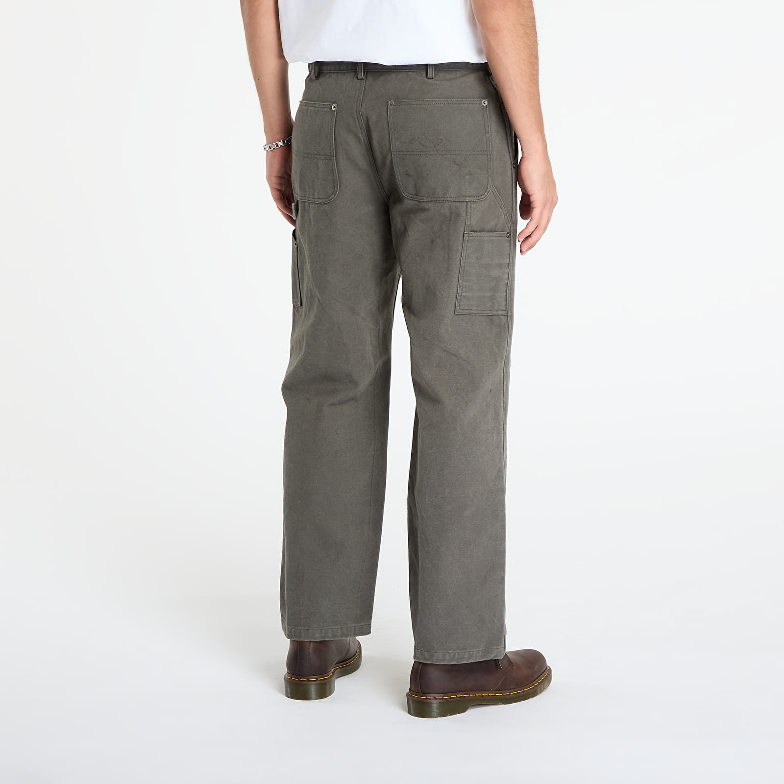 Housut Umbro Shinguard Canvas Pants Dark Olive