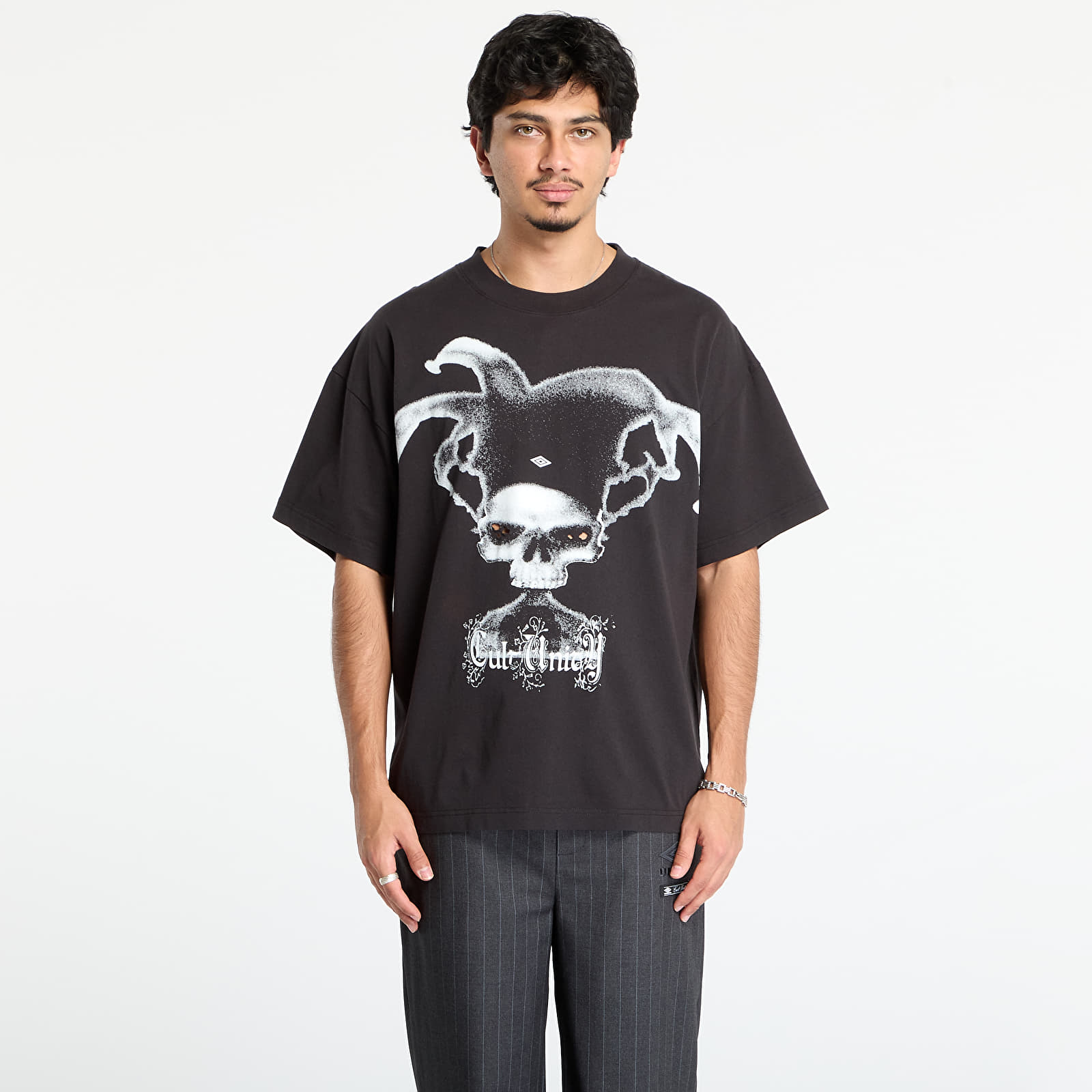 T-shirts Umbro Lasered Jester T-Shirt Black