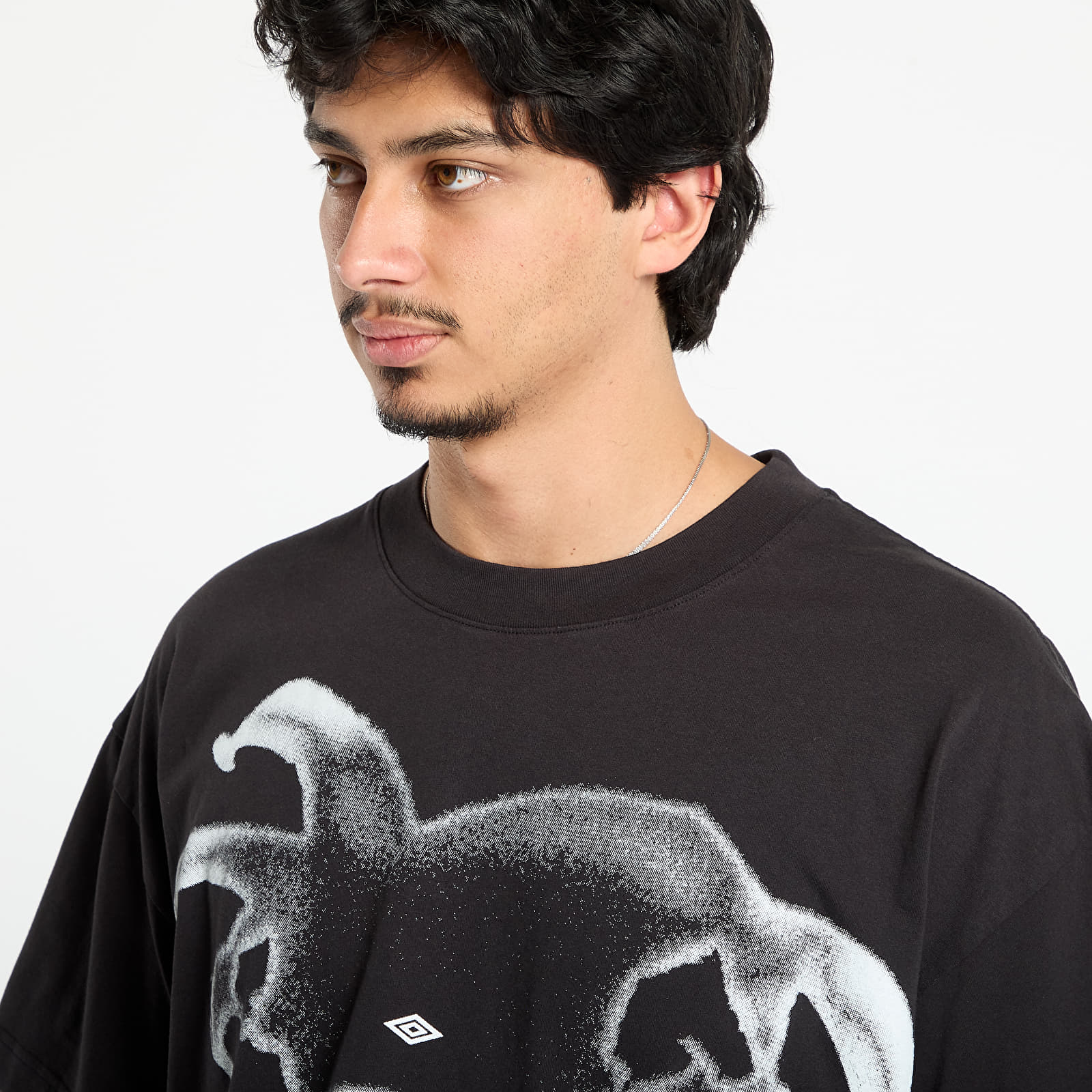 T-shirts Umbro Lasered Jester T-Shirt Black
