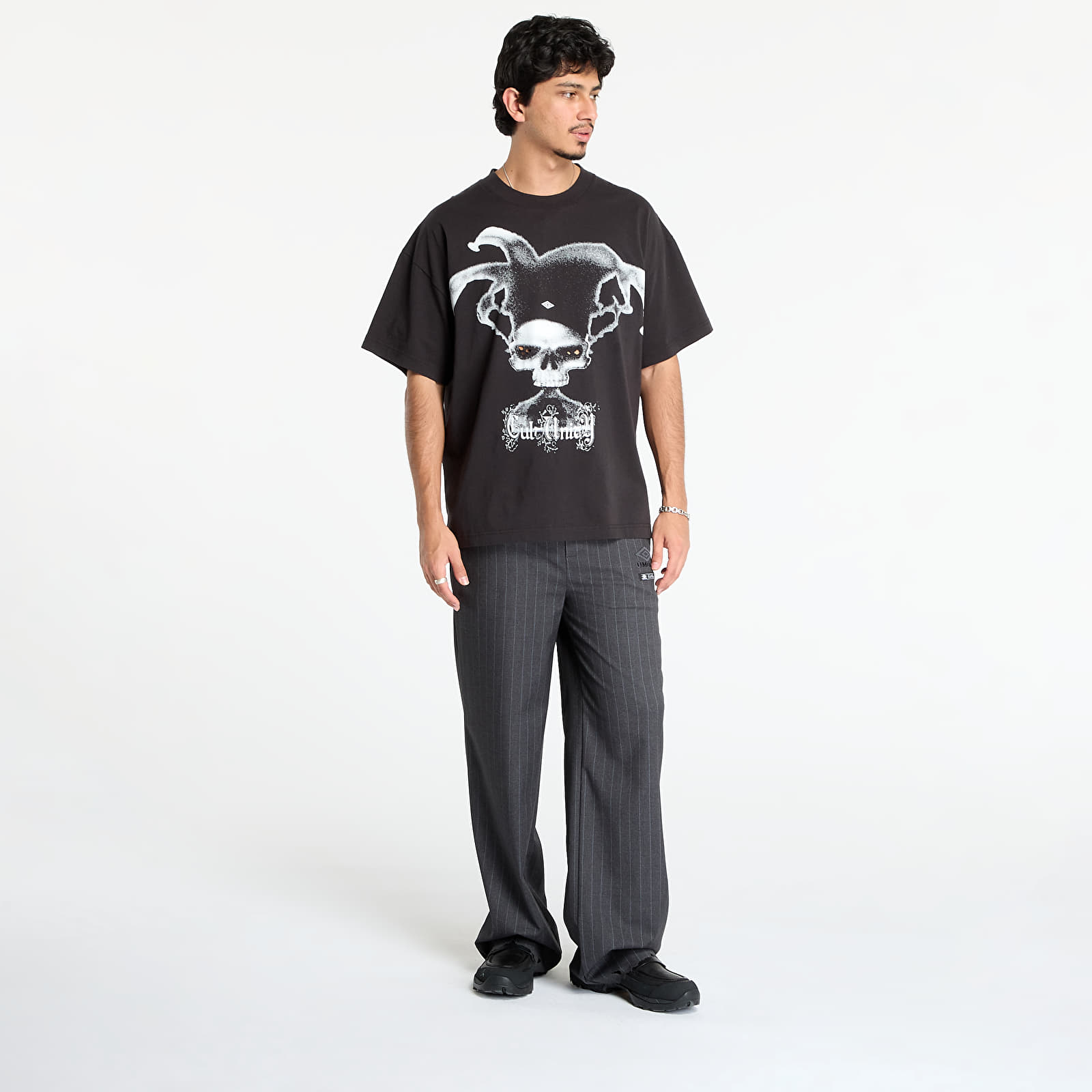 T-shirts Umbro Lasered Jester T-Shirt Black