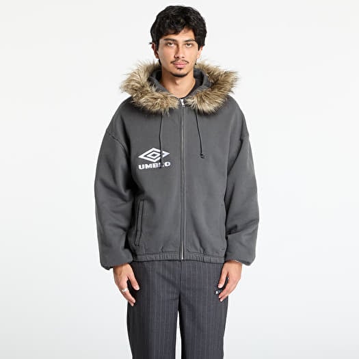 Umbro Fur Masked Hoodie Dark Grey