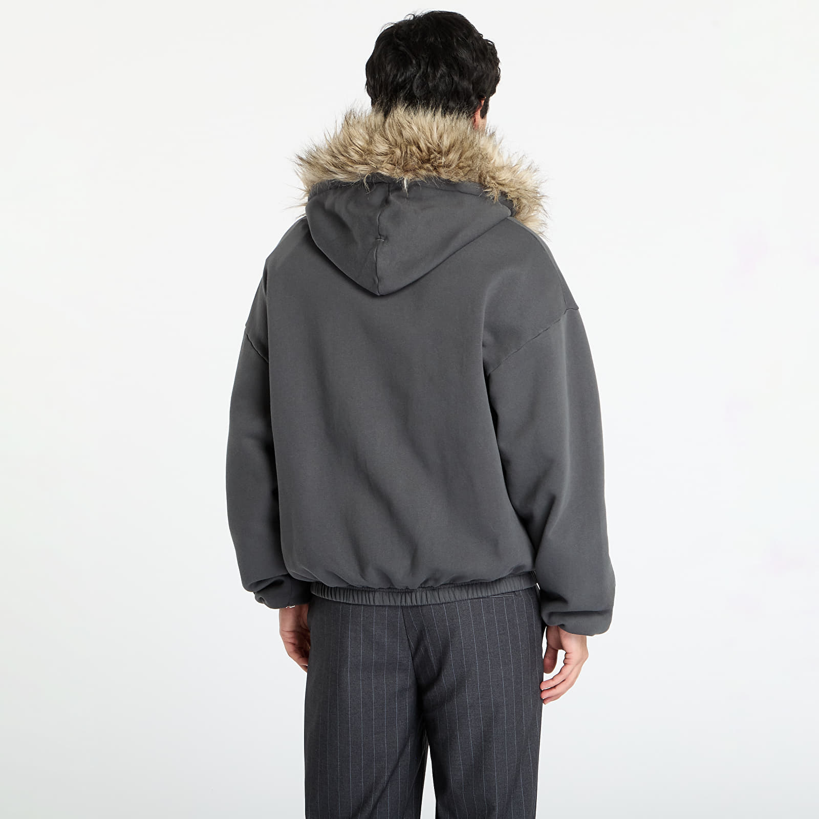 Puloverji   Umbro Fur Masked Hoodie Dark Grey