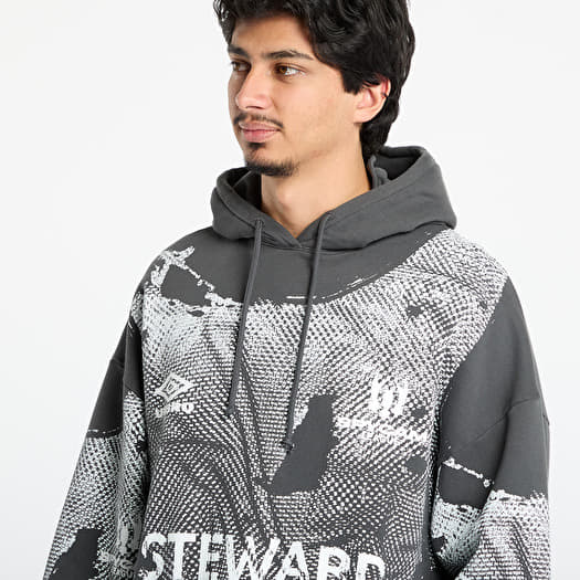 Hoodies and sweatshirts Umbro Steward Vest Masked Hoodie Dark Grey