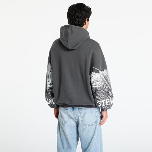 Hoodies and sweatshirts Umbro Steward Vest Masked Hoodie Dark Grey
