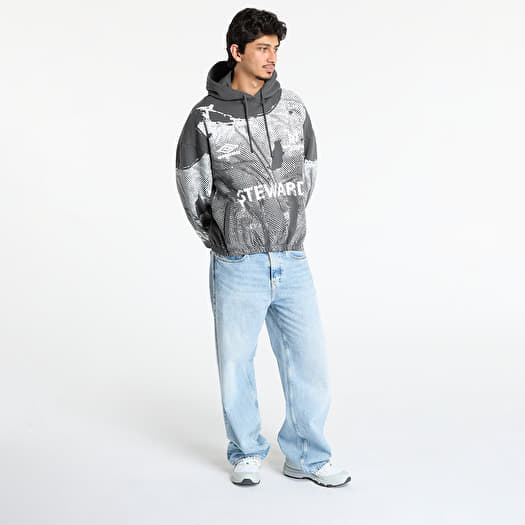 Hoodies and sweatshirts Umbro Steward Vest Masked Hoodie Dark Grey
