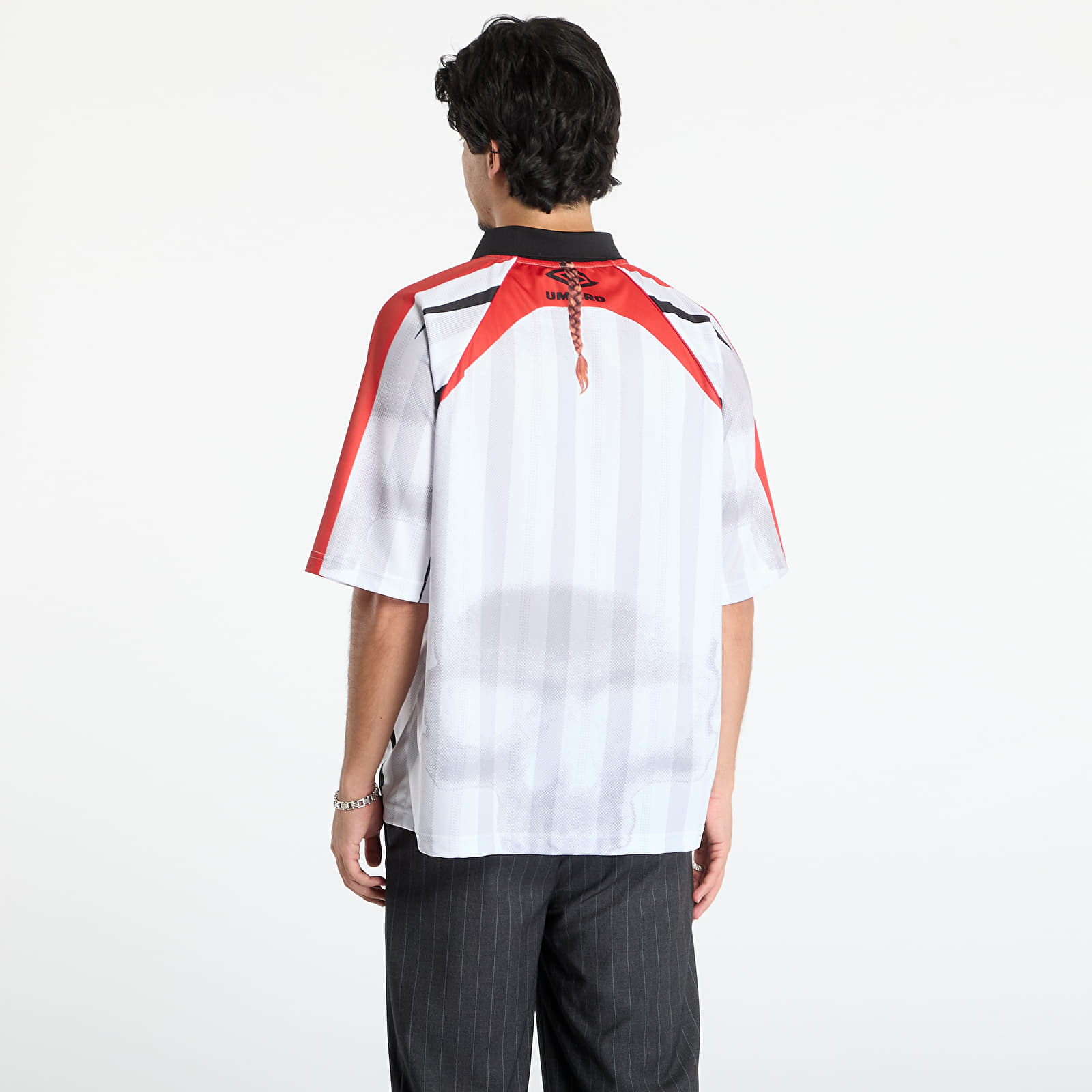 T-shirts Umbro 01 03 Polo White/ Red