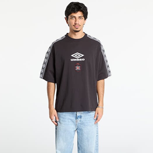 T-paita Umbro Og Tape T-Shirt Washed Black