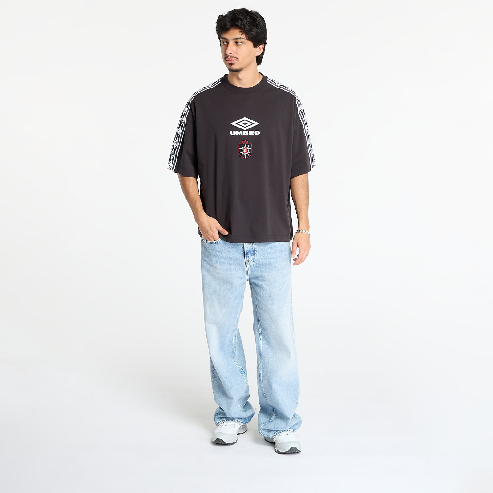 T-shirts Umbro Og Tape T-Shirt Washed Black