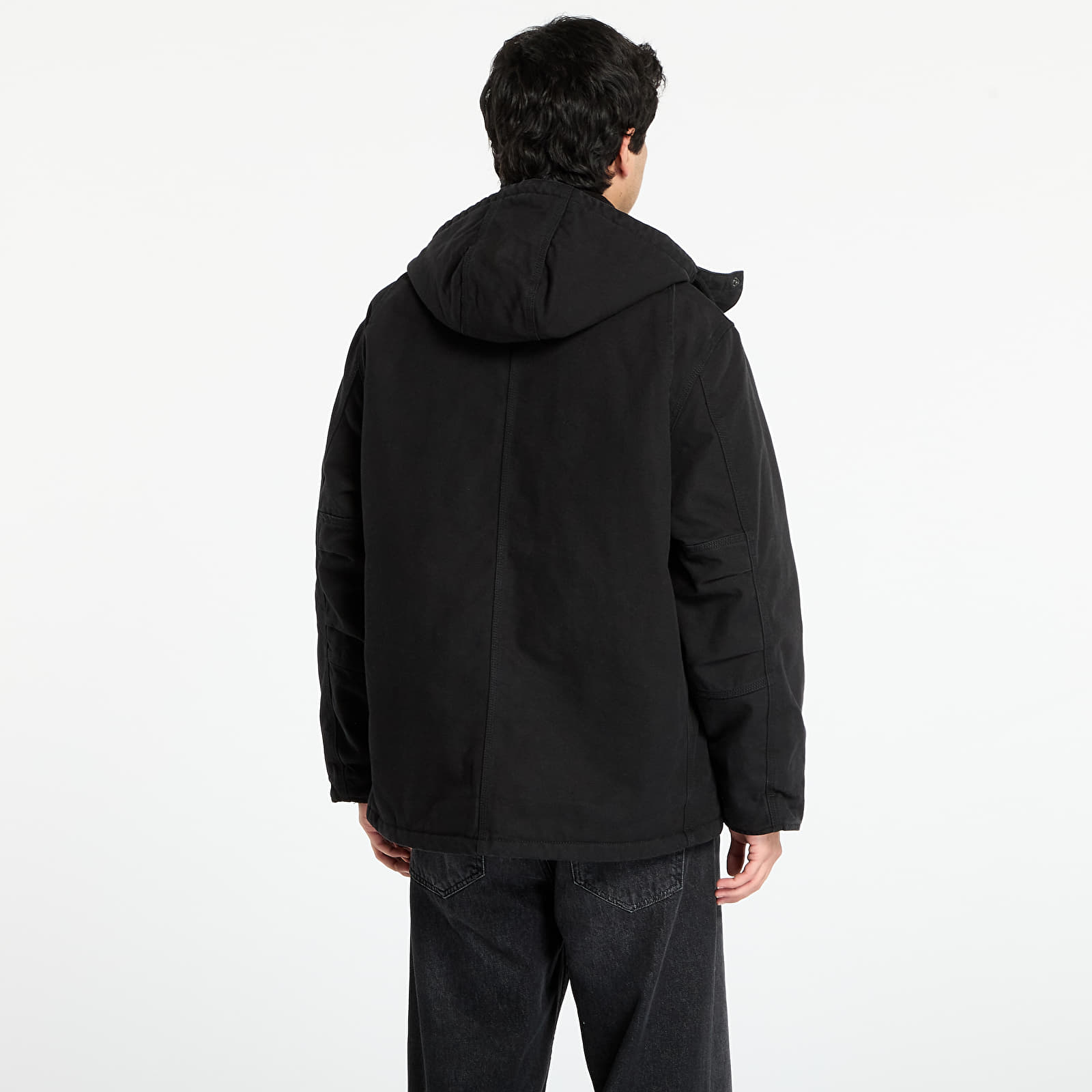 Takit Carhartt WIP Ambel Coat UNISEX  Black/ Black Stone Washed