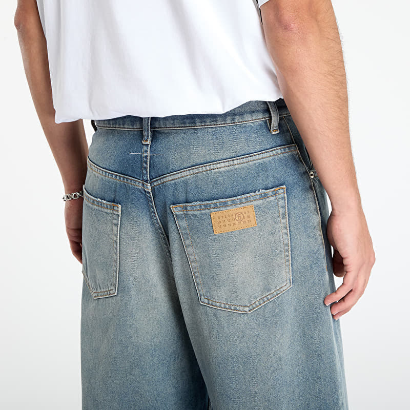 MM6 Maison Margiela Pants 5 Pockets Medium Blue | Footshop