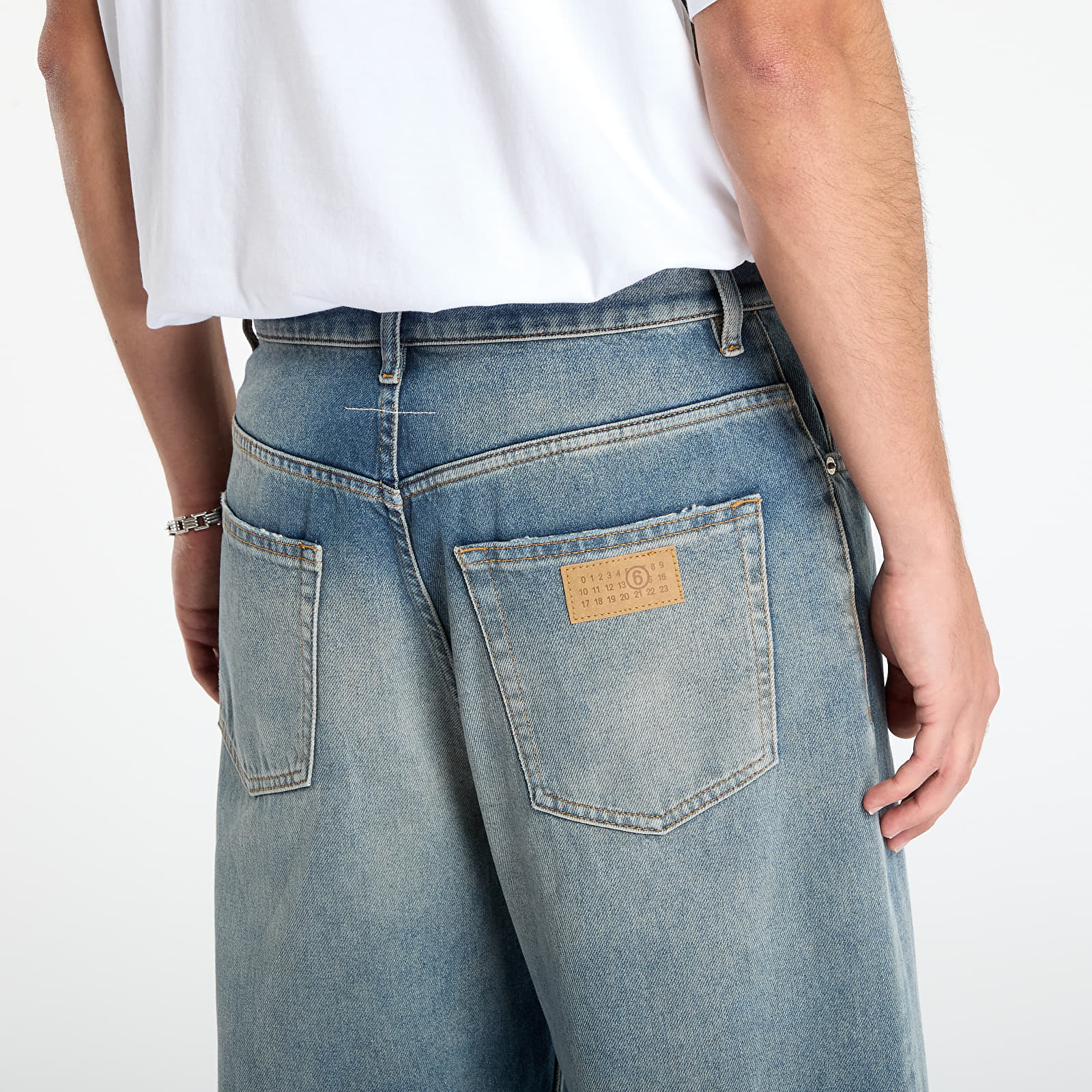 Jeans MM6 Maison Margiela Pants 5 Pockets Medium Blue