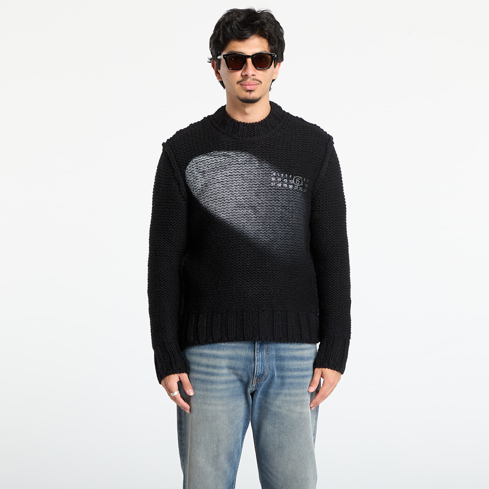 Sweaters MM6 Maison Margiela Crewneck Black