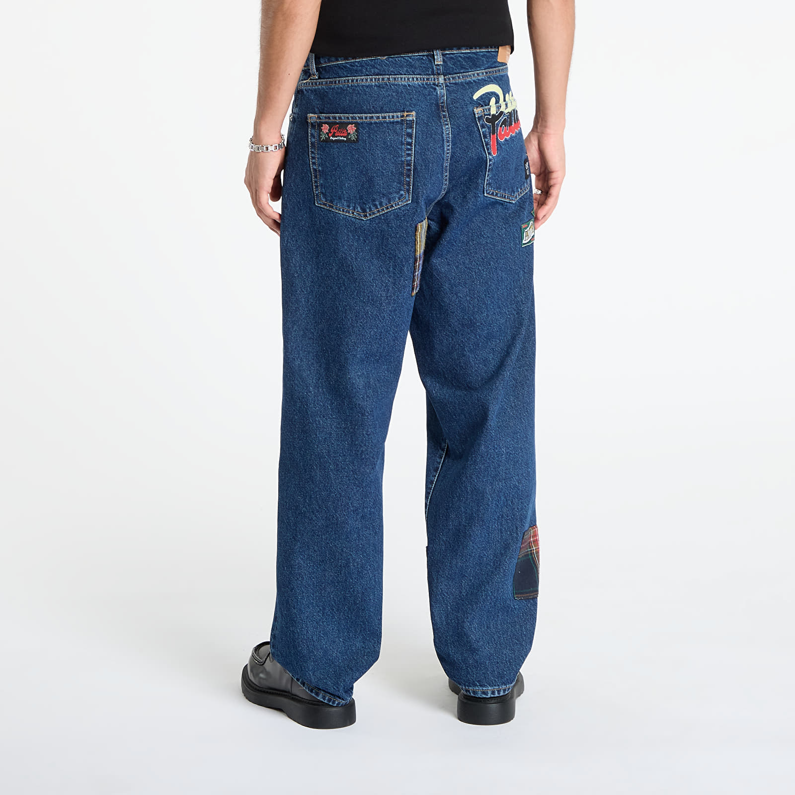 Jeans Patta Whole Lotta Labels Denim Pants  Blue Denim