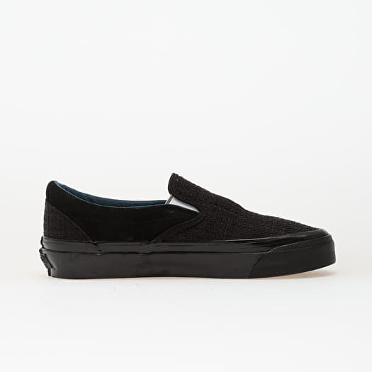 Vans LX Classic Slip-On 98 Tweed Black | Footshop