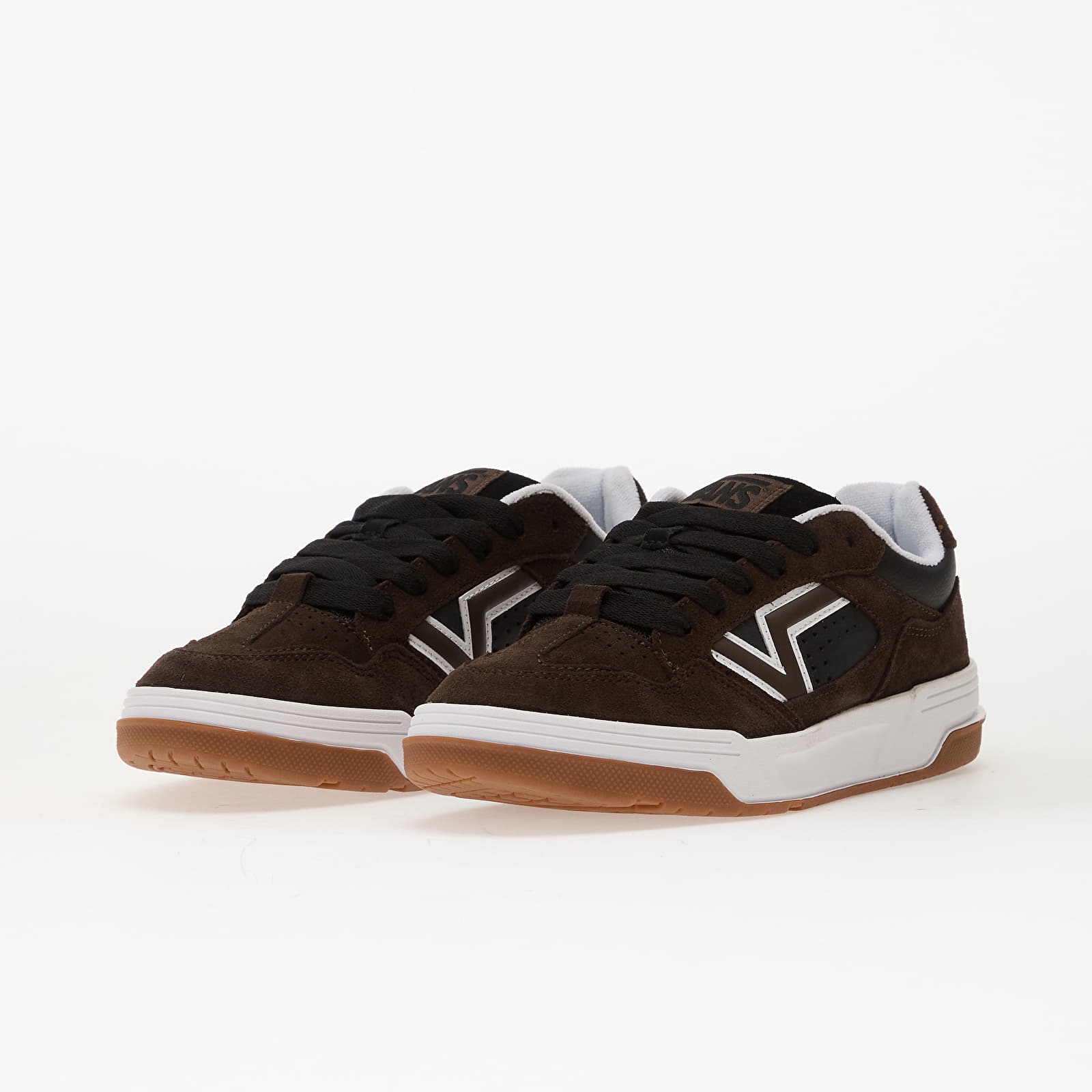 Men's shoes Vans Upland Varsity Block Brown/ Black
