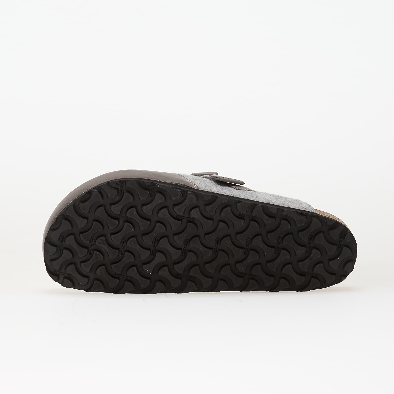 Moški čevlji Birkenstock Boston Nova Felt Leather/ Textile/ Felt Stone Coin