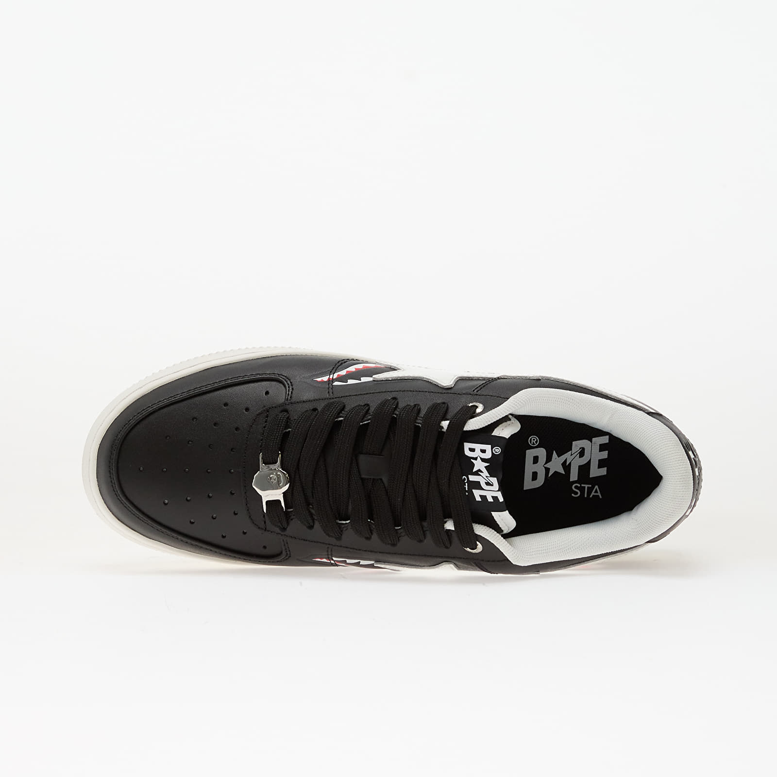Miesten kengät A BATHING APE Bape Sta Shark 2 M2 Black