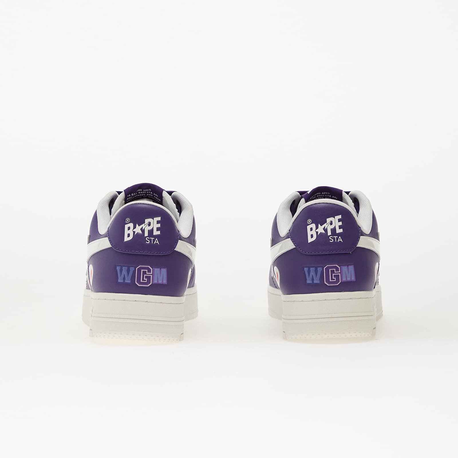Miesten kengät A BATHING APE Bape Sta Shark 2 M2 Purple