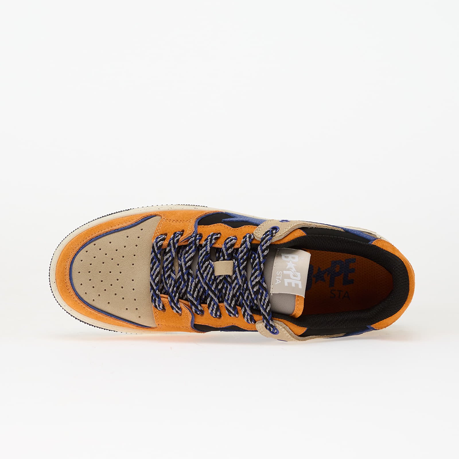 Men's shoes A BATHING APE Bape Sk8 Sta 1 M2 Orange