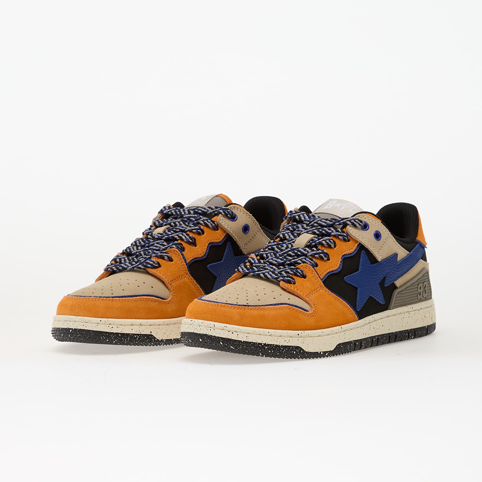 Men's shoes A BATHING APE Bape Sk8 Sta 1 M2 Orange
